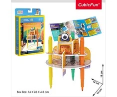CubicFun CUBIC FUN National Geographic 3D dėlionė „Piešiantis Robotas"