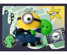 Dėlionė TREFL MINIONS 4 dėlionių rinkinys „Minions“