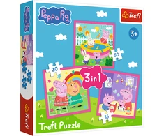 Trefl Dėlionė 106 vnt. - Peppa ir draugai