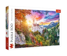 Trefl Dėlionė 500 vnt. - Noišvanšteino pilis (Neuschwanstein Castle) Vokietija