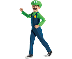 Disquise DISGUISE SUPER MARIO Kostiumas Luigi, 7-8 m.