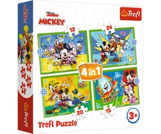 Trefl dėlionė 71 vnt. - Peliukas Mikis