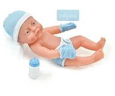 DOLLSWORLD Lėlytė kūdikis, berniukas, 38 cm