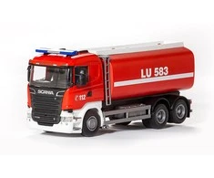 Emek Ugniagesių sunkvežimis su cisterna SCANIA 1:25, 31cm