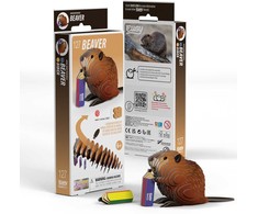 Fat Brain Toys EUGY 3D kartoninis modelis „Bebras“