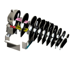 Dėlionė EUGY 3D kartoninis modelis „Kačiukas Tuxedo“