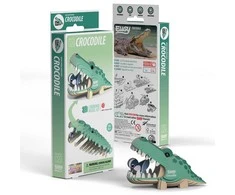 Dėlionė EUGY 3D kartoninis modelis „Krokodilas“
