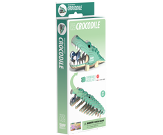 Dėlionė EUGY 3D kartoninis modelis „Krokodilas“