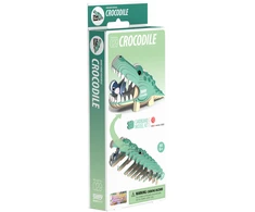 Dėlionė EUGY 3D kartoninis modelis „Krokodilas“