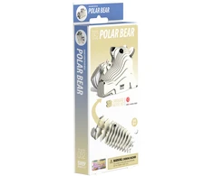 Dėlionė EUGY 3D kartoninis modelis „Poliarinis lokys“
