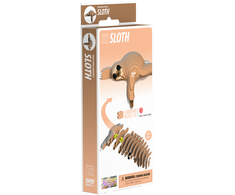 Dėlionė EUGY 3D kartoninis modelis „Tinginys“