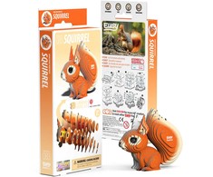 Dėlionė Fat Brain Toys Wiewiórka Pospolita Eugy. Eko* Układanka 3D