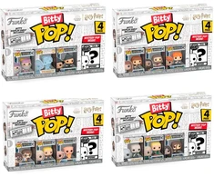 FUNKO Bitty POP! Figūrėlių rinkinys: Harry Potter, ~2.3 cm (4 vnt.)