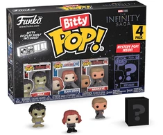 FUNKO Bitty POP! Figūrėlių rinkinys: Marvel - Hulk, ~3 cm (4 vnt.)