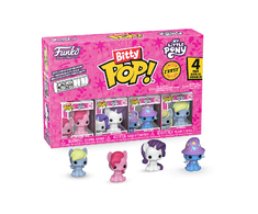 FUNKO Bitty POP! Figūrėlių rinkinys: My Little Pony, ~2.3 cm (4 vnt.)