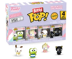 FUNKO Bitty POP! Figūrėlių rinkinys: Sanrio: Hello Kitty - Keroppi, ~3 cm (4 vnt.)