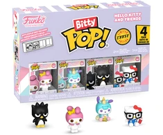 FUNKO Bitty POP! Figūrėlių rinkinys: Sanrio: Hello Kitty - My Melody, ~3 cm (4 vnt.)