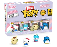FUNKO Bitty POP! Figūrėlių rinkinys: Sanrio - Hello Kitty, ~3 cm (4 vnt.)