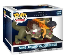 FUNKO POP! Vinilinė figūrėlė: Solo Leveling - Sung Jinwoo vs. Cerberus, 9 cm