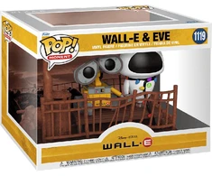 FUNKO POP! Vinilinė figūrėlė: Disney: Wall-E - Wall-E &amp; Eve, ~9 cm