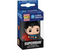 FUNKO POP! Raktų pakabutis: DC - Superman, ~9 cm