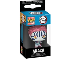 FUNKO POP! Raktų pakabutis: Demon Slayer - Akaza, ~9 cm
