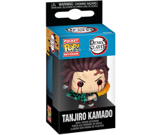 FUNKO POP! Raktų pakabutis: Demon Slayer - Tanjiro Kamado, 10 cm