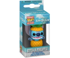 FUNKO POP! Raktų pakabutis: Disney: Lilo &amp; Stitch - Stitch in Pineapple, 4 cm