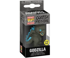 FUNKO POP! Raktų pakabutis: Godzilla - Godzilla (Heat Ray) (Glow)