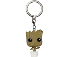 FUNKO POP! Raktų pakabutis: Guardians of The Galaxy - Dancing Groot, 10 cm
