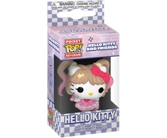 FUNKO POP! Raktų pakabutis: Hello Kitty and Friends - Hello Kitty, 10 cm