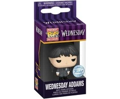 FUNKO POP! Raktų pakabutis: Wednesday - Wednesday Addams, 10 cm