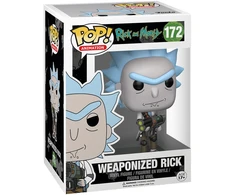 FUNKO POP! Vinilinė figūrėlė: Rick &amp; Morty - Weaponized Rick, ~9 cm