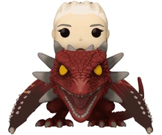 FUNKO POP! Vinilinė figūrėlė: House of The Dragon - Rhaenys Targaryen with Meleys, 9 cm