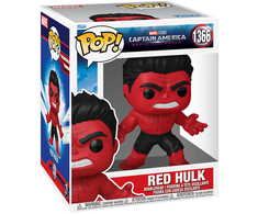 FUNKO POP! Vinilinė figūrėlė: Marvel: Captain America: Brand New World - Raudonas Halkas, 15.5 cm