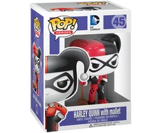 FUNKO POP! Vinilinė figūrėlė: DC - Harley Quinn with Mallet, 9 cm