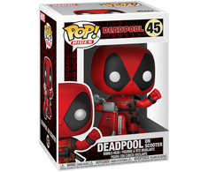 FUNKO POP! Vinilinė figūrėlė: Deadpool - Deadpool &amp; Scooter, 10 cm