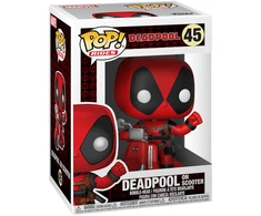 FUNKO POP! Vinilinė figūrėlė: Deadpool - Deadpool &amp; Scooter, 10 cm