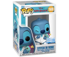 FUNKO POP! Vinilinė figūrėlė: Disney: Lilo &amp; Stitch - Stitch in Robe, 9 cm