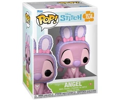 Žaislinė figurėlė Funko POP Disney Stitch Angel, Rožinės spalvos (10,20 cm)