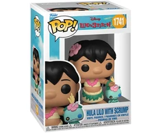 FUNKO POP! Vinilinė figūrėlė: Disney: Lilo &amp; Stitch - Hula Lilo with Scrump