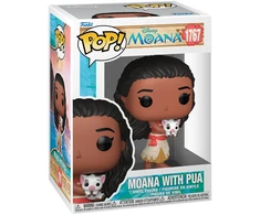 FUNKO POP! Vinilinė figūrėlė: Disney Moana - Moana su Pua, ~9 cm