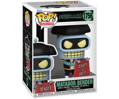 FUNKO POP! Vinilinė figūrėlė: Futurama - Bender (Matador)