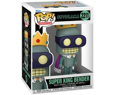 FUNKO POP! Raktų pakabutis: Futurama - King Bender, 9 cm