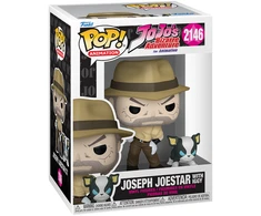 FUNKO POP! Vinilinė figūrėlė: JoJo´s Bizarre Adventure - Joseph Joestar with Iggy, 9 cm