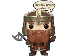 FUNKO POP! Vinilinė figūrėlė: Žiedų valdovas - Gimli, ~9 cm
