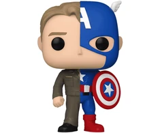 FUNKO POP! Vinilinė figūrėlė: Marvel - Kapitonas Amerika / Steve Rogers