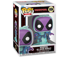 FUNKO POP! Vinilinė figūrėlė: Marvel - Deadpool as Jacob Marley, 9 cm