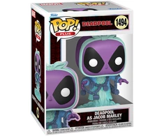 FUNKO POP! Vinilinė figūrėlė: Marvel - Deadpool as Jacob Marley, 9 cm