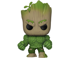 FUNKO POP! Vinilinė figūrėlė: Marvel - Groot as Hulk, 9 cm